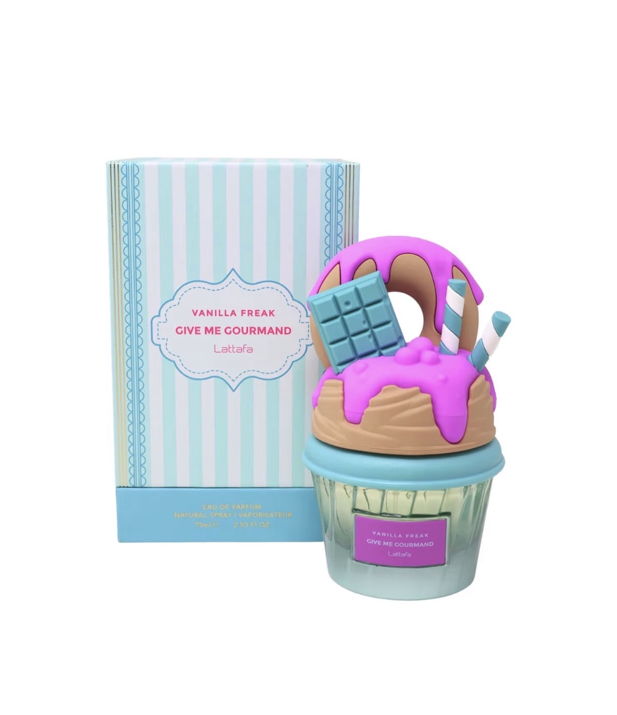 Lattafa Vanilla Freak — Give Me Gourmand perfume bottle