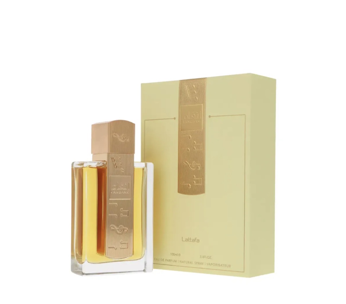 Lattafa Angham perfume bottle